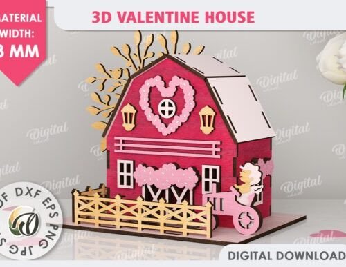 Casa De San Valentin 3 Creativo Digital